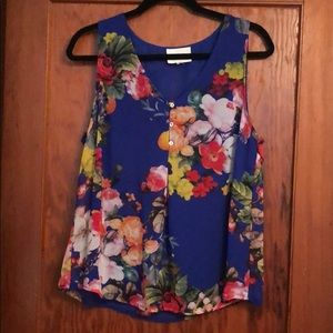 Skies are Blue tank Blouse